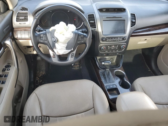 2014 Kia Sorento EX with VIN 5XYKU4A7XEG477598, listed as a Copart auction lot 41975135 with 112,200 mi miles and Salvage Title. Bid and sale history available at carsss.com. Image 8.