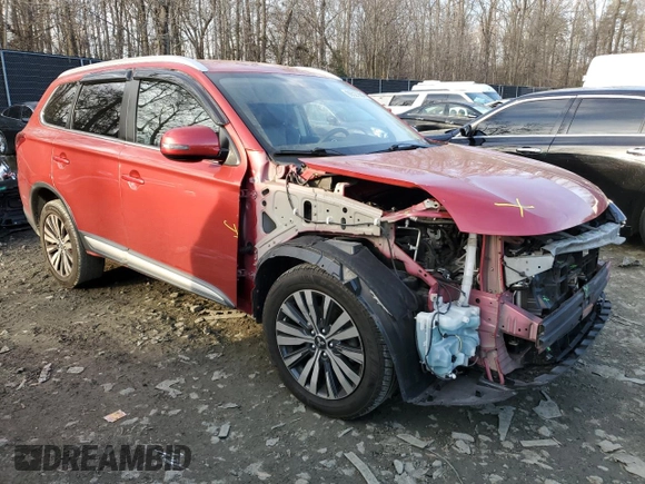 2019 Mitsubishi Outlander SE with VIN JA4AD3A30KZ034516, listed as a Copart auction lot 86527884 with 106,381 mi miles and Salvage title. Bid and sale history available at DreamBid. Image 4.