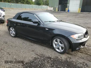 2010 BMW 1 Series 135i with VIN WBAUN9C58AVK41899, listed as a Copart auction lot 80092374 with 81,221 mi miles and Salvage title. Bid and sale history available at DreamBid. Image 4.