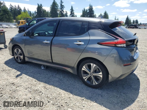 2018 Nissan LEAF SV with VIN 1N4AZ1CP4JC305144, listed as a Copart auction lot 63092295 with 49,729 mi miles and Clean title. Bid and sale history available at DreamBid. Image 2.