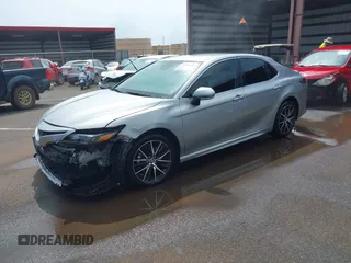 2023 Toyota Camry SE with VIN 4T1T11AK0PU787398, listed as a IAAI auction lot 41646279 with 2,109 mi miles and . Bid and sale history available at carsss.com. Image 2.