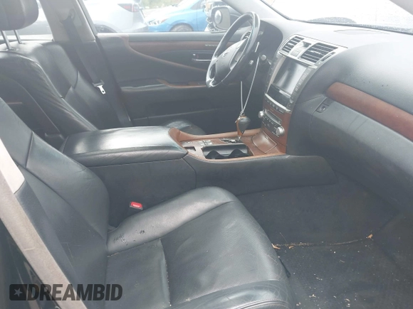 2011 Lexus LS 460 with VIN JTHBL5EF0B5107595, listed as a IAAI auction lot 42113339 with 194,768 mi miles and . Bid and sale history available at DreamBid. Image 5.