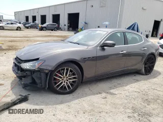 2017 Maserati Ghibli S Q4 с VIN ZAM57RTA9H1197522, выставлен на аукционе Copart как лот 55100865 с пробегом 53 311 миль миль и Списание • Salvage title. История ставок и продаж доступна на DreamBid. Изображение 1.