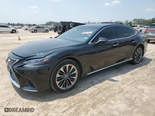 2018 Lexus LS with VIN JTHB51FF9J5005633, listed as a Copart auction lot 66332144 with 90,019 mi miles and Salvage Title. Bid and sale history available at carsss.com. Image 1.