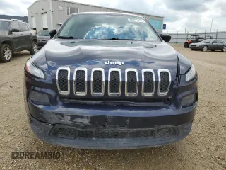 2015 Jeep Cherokee Sport with VIN 1C4PJLAB0FW559938, listed as a Copart auction lot 66727155 with 79,749 mi miles and Salvage title. Bid and sale history available at DreamBid. Image 5.