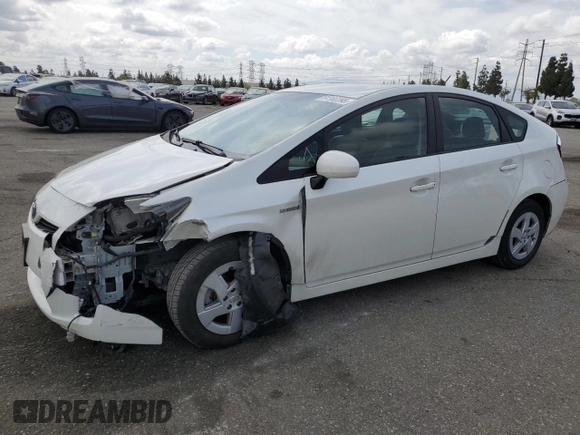 2010 Toyota Prius II with VIN JTDKN3DU3A1303178, listed as a Copart auction lot 51380195 with 131,723 mi miles and Salvage Title. Bid and sale history available at DreamBid. Image 1.