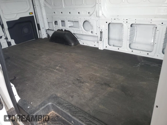 2022 Ford Transit Cargo with VIN 1FTBR1C8XNKA05854, listed as a Copart auction lot 57170555 with 119,996 mi miles and Salvage title. Bid and sale history available at DreamBid. Image 10.