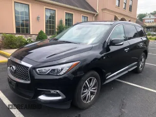 2019 Infiniti QX60 Pure with VIN 5N1DL0MM6KC565937, listed as a Copart auction lot 63652215 with 198,392 mi miles and Clean title. Bid and sale history available at DreamBid. Image 1.