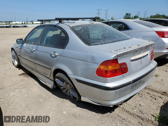 2004 BMW 3 Series 325xi with VIN WBAEU33404PM60151, listed as a Copart auction lot 57120235 with 116,859 mi miles and Salvage title. Bid and sale history available at DreamBid. Image 2.