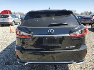 2021 Lexus RX with VIN JTJHZKFA6M2032933, listed as a Copart auction lot 49465265 with 26,280 mi miles and Salvage Title. Bid and sale history available at carsss.com. Image 6.