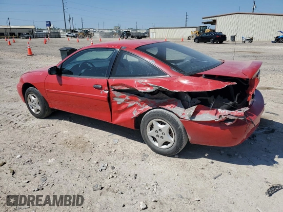 2004 Chevrolet Cavalier with VIN 1G1JC12F247195169, listed as a Copart auction lot 52521815 with 124,438 mi miles and Salvage title. Bid and sale history available at DreamBid. Image 2.