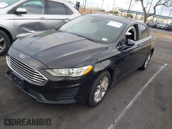 2020 Ford Fusion SE with VIN 3FA6P0HD6LR113376, listed as a IAAI auction lot 41797801 with 51,928 mi miles. Bid and sale history available at carsss.com. Image 2.