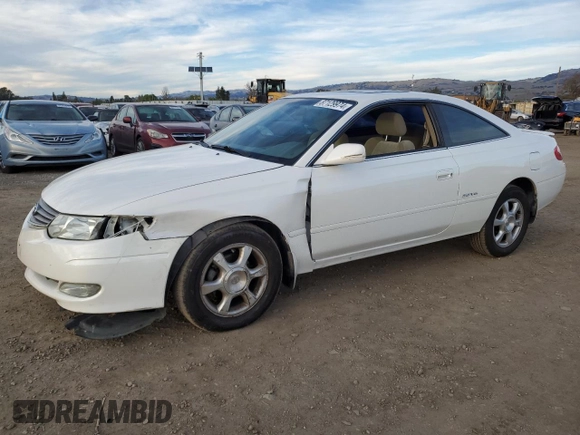 2003 Toyota Solara SE with VIN 2T1CF22P83C608702, listed as a Copart auction lot 87129974 with 116,363 mi miles and Salvage Title. Bid and sale history available at carsss.com. Image 1.
