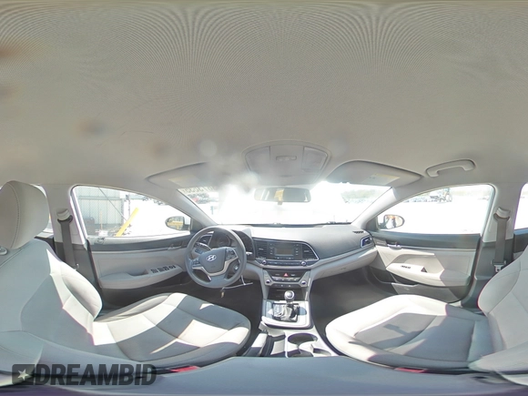 2017 Hyundai Elantra SE with VIN 5NPD74LF4HH136716, listed as a Copart auction lot 53873635 with 103,092 mi miles and Salvage Title. Bid and sale history available at DreamBid. Image 14.