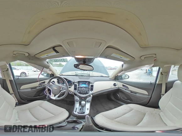 2012 Chevrolet Cruze 2LT with VIN 1G1PG5SC1C7405870, listed as a Copart auction lot 51646525 with 120,823 mi miles and Salvage Title. Bid and sale history available at DreamBid. Image 12.