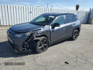 2021 Toyota RAV4 Hybrid XSE with VIN JTME6RFV8MD515368, listed as a Copart auction lot 49928325 with 48,655 mi miles and Salvage Title. Bid and sale history available at carsss.com. Image 1.