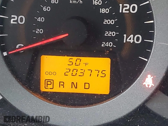 2011 Toyota RAV4 Ltd with VIN 2T3DK4DV7BW054614, listed as a IAAI auction lot 41815327 with 203,775 mi miles. Bid and sale history available at carsss.com. Image 15.