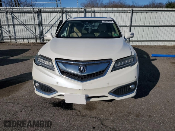2017 Acura RDX w/Advance Pkg with VIN 5J8TB4H74HL006640, listed as a Copart auction lot 50037965 with 72,928 mi miles and Salvage Title. Bid and sale history available at carsss.com. Image 5.