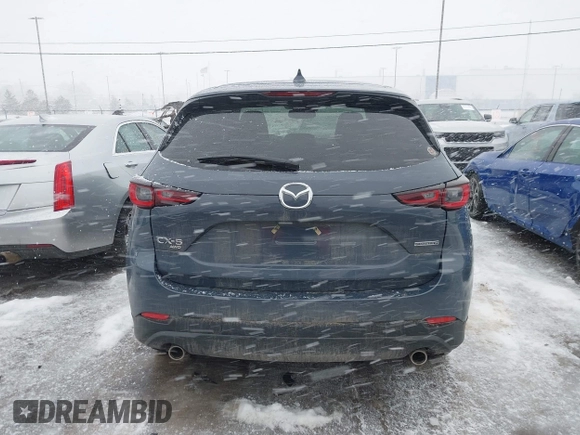 2024 Mazda CX-5 2.5 S Carbon Edition with VIN JM3KFBCL1R0447627, listed as a IAAI auction lot 41491244 with 7,208 mi miles. Bid and sale history available at carsss.com. Image 16.