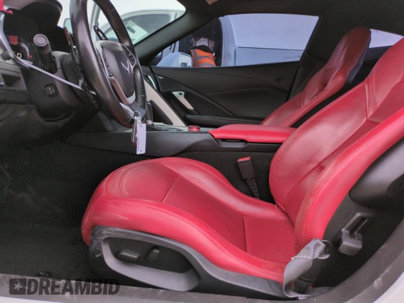 2015 Chevrolet Corvette 1LT with VIN 1G1YB2D72F5114859, listed as a Copart auction lot 46188535 with 107,082 mi miles and Salvage Title. Bid and sale history available at carsss.com. Image 7.