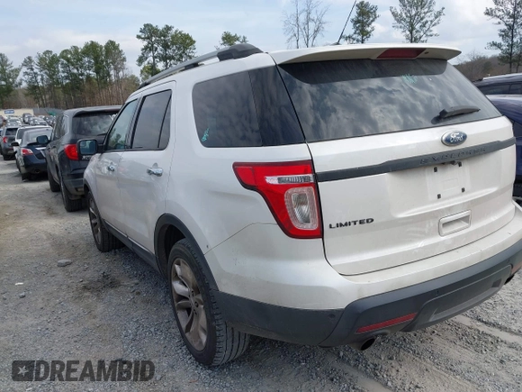 2012 Ford Explorer Limited with VIN 1FMHK7F86CGA57118, listed as a IAAI auction lot 41791349 with 195,091 mi miles and . Bid and sale history available at carsss.com. Image 3.