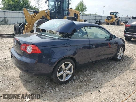 2007 Volkswagen Eos with VIN WVWCA71F07V037925, listed as a Copart auction lot 66184154 with Not Provided miles and Clean Title. Bid and sale history available at DreamBid. Image 3.