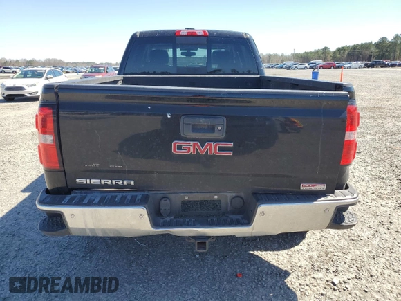 2015 GMC Sierra 1500 SLT with VIN 3GTU2VEC1FG273626, listed as a Copart auction lot 48564525 with 160,819 mi miles and Salvage Title. Bid and sale history available at DreamBid. Image 6.