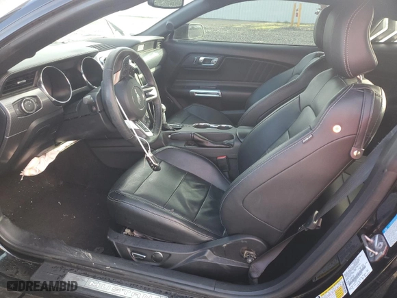 2016 Ford Mustang EcoBoost with VIN 1FA6P8TH6G5209610, listed as a Copart auction lot 81596054 with 45,362 mi miles and Salvage Title. Bid and sale history available at carsss.com. Image 7.