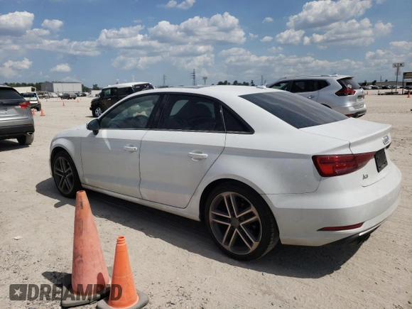 2017 Audi A3 Sedan Premium with VIN WAUAUGFF2H1048969, listed as a Copart auction lot 62466513 with 86,085 mi miles. Bid and sale history available at carsss.com. Image 2.