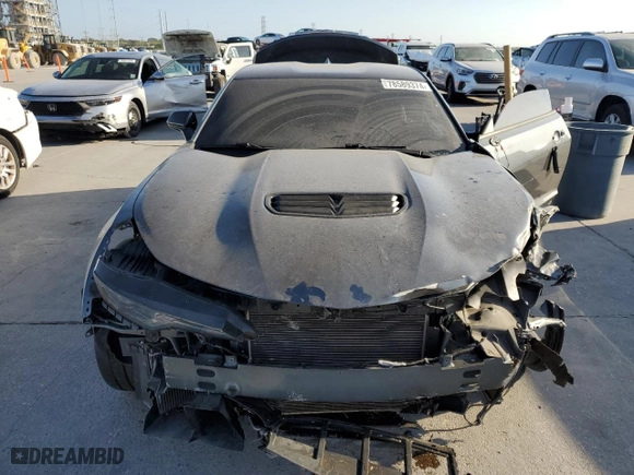 2019 Chevrolet Camaro 1SS with VIN 1G1FF1R7XK0141197, listed as a Copart auction lot 78589374 with 39,501 mi miles and Salvage Title. Bid and sale history available at carsss.com. Image 5.