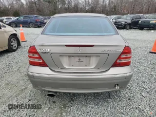 2004 Mercedes-Benz C 230 Kompressor with VIN WDBRF40J24F535886, listed as a Copart auction lot 85705154 with 145,446 mi miles and Salvage Title. Bid and sale history available at DreamBid. Image 6.