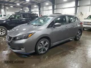 2020 Nissan LEAF SV Plus z VIN 1N4BZ1CPXLC310937, wystawiony jako Copart lot #55811645 z przebiegiem 31 406 mil mil oraz Szkoda całkowita • Salvage title. Historia ofert i sprzedaży dostępna na DreamBid. Obrazek 1.