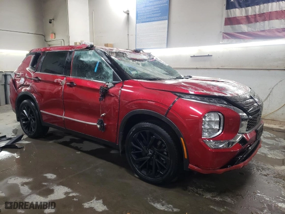 2023 Mitsubishi Outlander SE with VIN JA4J4UA87PZ011954, listed as a Copart auction lot 83415314 with 6,889 mi miles and Non Repairable. Bid and sale history available at carsss.com. Image 4.