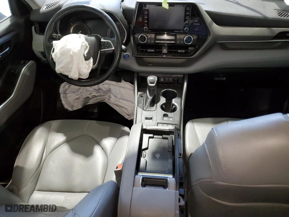 2022 Toyota Highlander Hybrid XLE with VIN 5TDGBRCH9NS556553, listed as a Copart auction lot 88440005 with 76,389 mi miles and Clean Title. Bid and sale history available at carsss.com. Image 8.