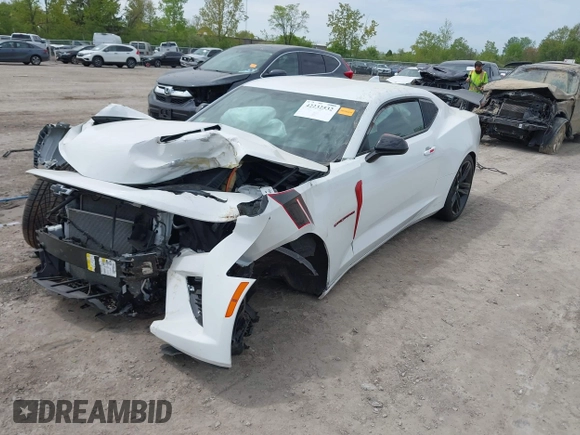 2018 Chevrolet Camaro 2SS with VIN 1G1FH1R77J0184548, listed as a IAAI auction lot 42232532 with 35,994 mi miles and . Bid and sale history available at DreamBid. Image 2.