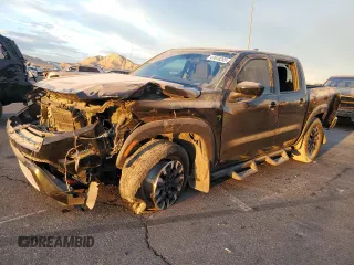 2022 Nissan Frontier Pro-X с VIN 1N6ED1EJ3NN612721, выставлен на аукционе Copart как лот 41618295 с пробегом 42 337 миль миль и Списание • Salvage title. История ставок и продаж доступна на DreamBid. Изображение 1.