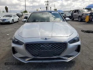 2019 Genesis G70 2.0T Advanced with VIN KMTG44LA9KU027242, listed as a Copart auction lot 71632864 with 72,288 mi miles and Salvage Title. Bid and sale history available at carsss.com. Image 5.