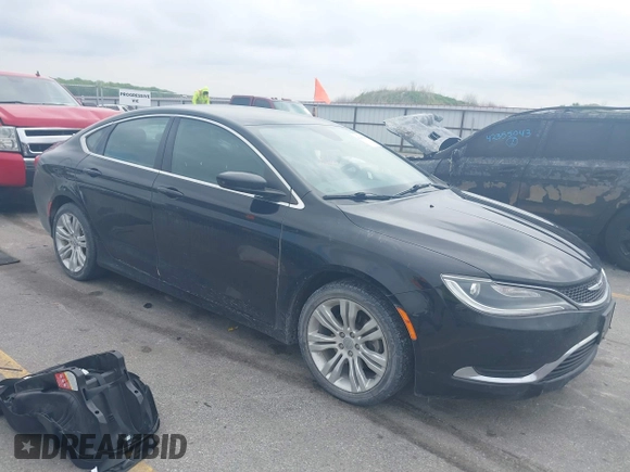 2015 Chrysler 200 Limited with VIN 1C3CCCAB3FN533997, listed as a IAAI auction lot 42366209 with 168,374 mi miles and . Bid and sale history available at DreamBid. Image 1.