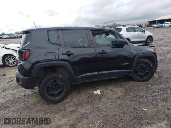 2015 Jeep Renegade Sport with VIN ZACCJBAT0FPB66135, listed as a Copart auction lot 51174775 with 148,834 mi miles and Clean Title. Bid and sale history available at DreamBid. Image 3.