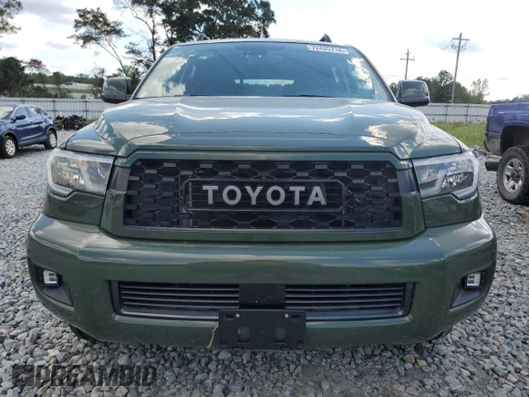 2020 Toyota Sequoia SR5 with VIN 5TDBY5G17LS177949, listed as a Copart auction lot 72425714 with 65,893 mi miles and Salvage Title. Bid and sale history available at carsss.com. Image 5.