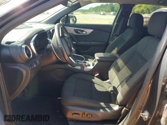 2020 Chevrolet Blazer LT with VIN 3GNKBCR46LS646593, listed as a Copart auction lot 53586385 with Not provided miles and Salvage title. Bid and sale history available at DreamBid. Image 7.