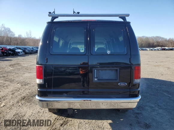 2005 Ford Econoline Cargo with VIN 1FTNE24L35HA02728, listed as a Copart auction lot 49546295 with 154,207 mi miles and Clean Title. Bid and sale history available at carsss.com. Image 6.