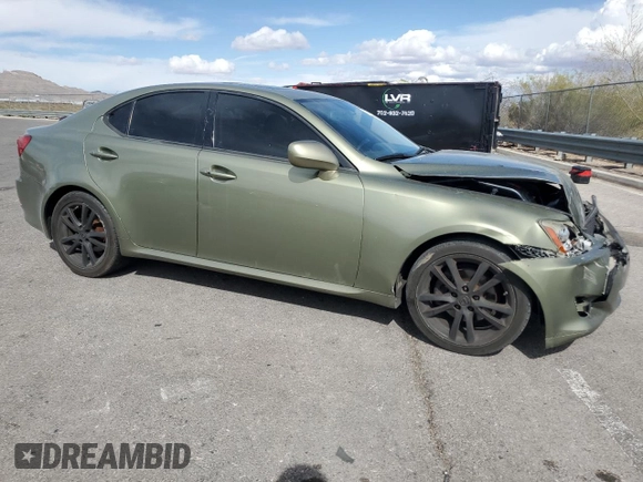 2006 Lexus IS 250 Manual with VIN JTHBK262962009895, listed as a Copart auction lot 51701335 with 139,418 mi miles and Salvage Title. Bid and sale history available at carsss.com. Image 4.