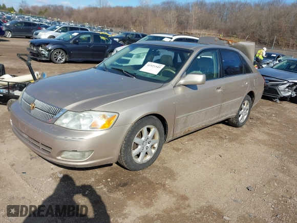 2002 Toyota Avalon XL with VIN 4T1BF28B22U238450, listed as a IAAI auction lot 41921545 with 246,520 mi miles and . Bid and sale history available at DreamBid. Image 2.