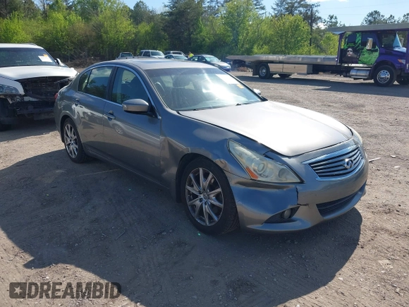 2013 Infiniti G37 Journey with VIN JN1CV6AP1DM723547, listed as a IAAI auction lot 41888824 with 103,437 mi miles and . Bid and sale history available at DreamBid. Image 1.