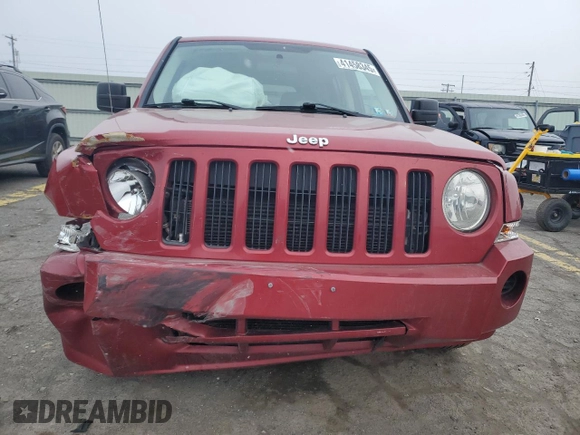 2009 Jeep Patriot Sport z VIN 1J4FT28A39D154793, wystawiony jako Copart lot #89262055 z przebiegiem 92 352 mil mil oraz Szkoda całkowita • Salvage title. Historia ofert i sprzedaży dostępna na DreamBid. Obrazek 5.