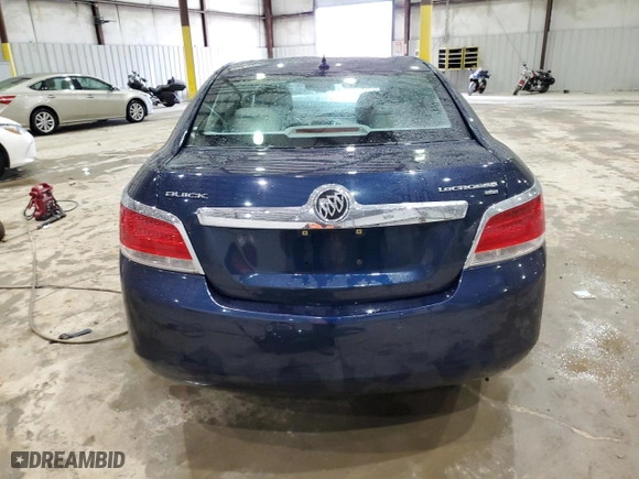 2011 Buick LaCrosse CXL with VIN 1G4GC5ED8BF109008, listed as a Copart auction lot 51648525 with 0 mi miles and Non Repairable. Bid and sale history available at carsss.com. Image 6.