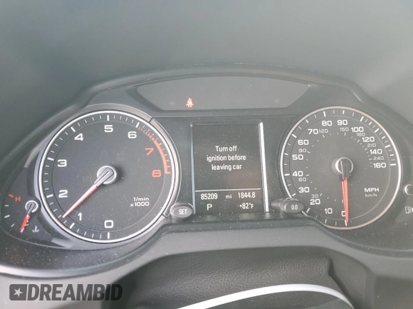 2015 Audi Q5 Prestige с VIN WA1WGAFP9FA109229, выставлен на аукционе Copart как лот 85511154 с пробегом 85 209 миль миль и Списание • Salvage title. История ставок и продаж доступна на DreamBid. Изображение 9.