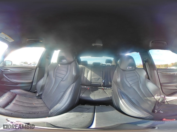 2020 BMW M5 with VIN WBSJF0C01LCD17721, listed as a Copart auction lot 79543404 with 0 mi miles and Salvage Title. Bid and sale history available at carsss.com. Image 13.