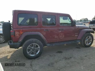 2022 Jeep Wrangler Unlimited Sahara Altitude with VIN 1C4HJXEG6NW117231, listed as a Copart auction lot 71226934 with 36,897 mi miles and Clean title. Bid and sale history available at DreamBid. Image 3.